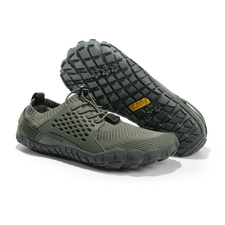 

Burudani Mens Water Shoes Quick Dry Barefoot Aqua Athletic Shoes for Water Sports Outdoor Swim Hiking
