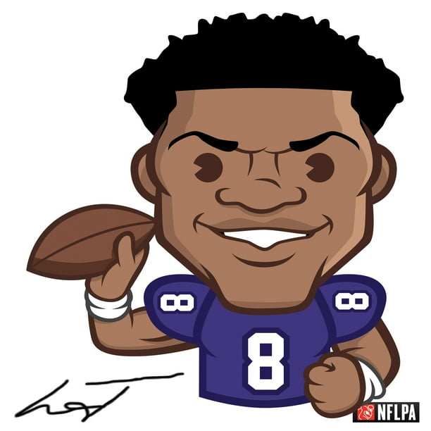 Lamar Jackson Nfl Players Cartoon Wallpaper / Lamar Jackson Madden