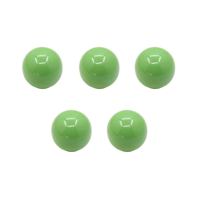 Bewildely Las perillas y manijas de 5 piezas en colores brillantes transforman instantáneamente el producto de hardware de muebles para gabinete Decoración del hogar Verde trompeta