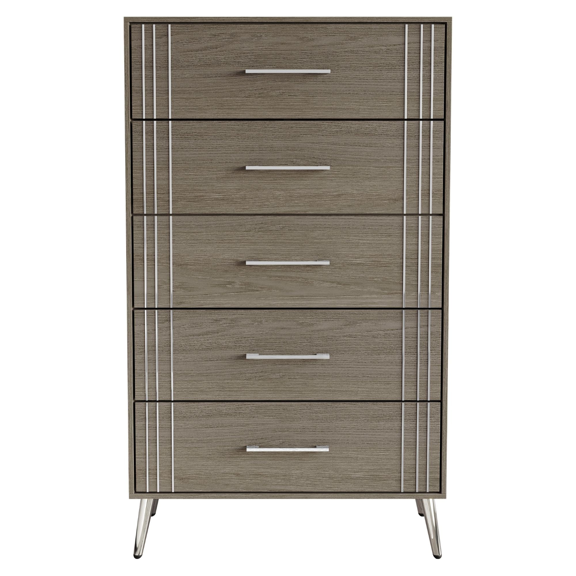 Home Design Ashwin King Bedroom Set, Gray