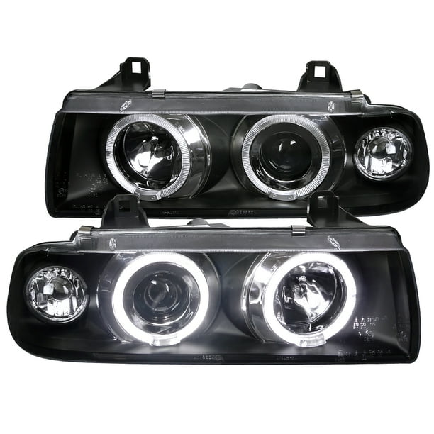 SpecD Tuning Dual Halo Projector Headlights for 19921998 BMW E36 2