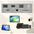 thumbnail image 4 of BESTSKI Android 16 10.1 Inch 2-in-1 Tablet Bundle, 20GB + 64GB (1TB Expandable) with Keyboard, Mouse, Stylus & Case, Black, 4 of 8