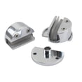 thumbnail image 2 of AOOOWER Zinc Alloy Glass Single Clamp Hinge for Bathroom Kitchen Cabinet Shower Door, 2 of 9