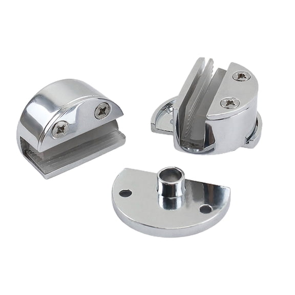 Glass Shower Doors Hinge Replacement Parts 360-Degree Rotating Shafts Hinge