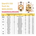 thumbnail image 5 of Brass Insert Nuts Copper Insertnut Hot Melt 3D Printing Nutsert Heat Injection Embedment Metric Thread Nuts Kit, 5 of 7