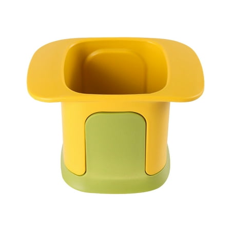 

HOTYA for Creative Household Potato Onion Slicer French Fry Cutter Chipper Cup Chips Maker Multifunction Fruit Vegetable Chopper Plastic Cutting Box Kitchen Tool