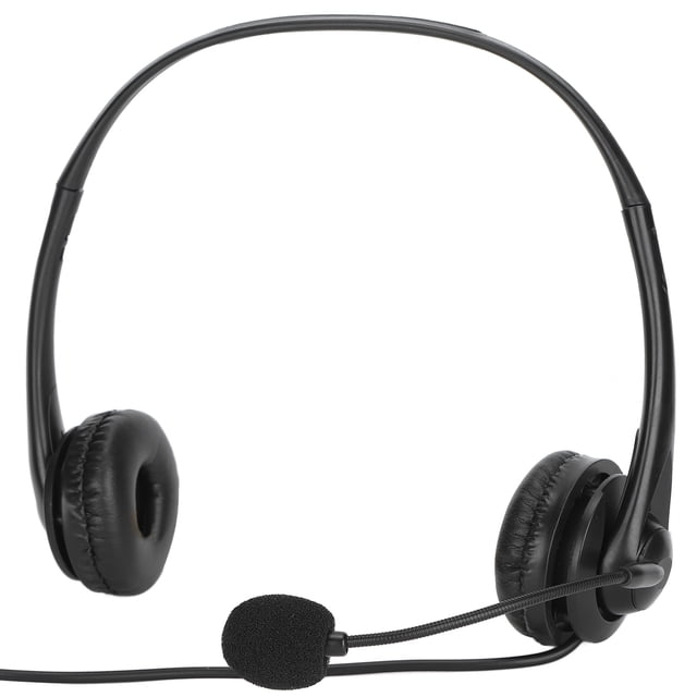 Auriculares USB, Auriculares De Servicio Al Cliente Con Cancelación De Ruido Diseño Ergonómico Plug And Play Diadema Ajustable Para Computadora Portátil Para Computadora De
