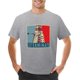 thumbnail image 5 of Camiseta divertida de manga corta estilo hip hop con cuello redondo de algodón para hombre, con la frase "Economista", 5 of 8