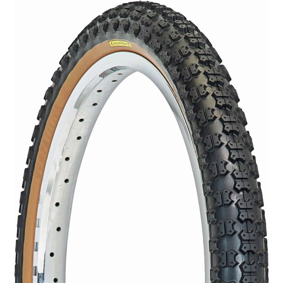 Tioga Comp III Tire - 20 x 1.75, Clincher, Wire, Black/Tan, 60tpi