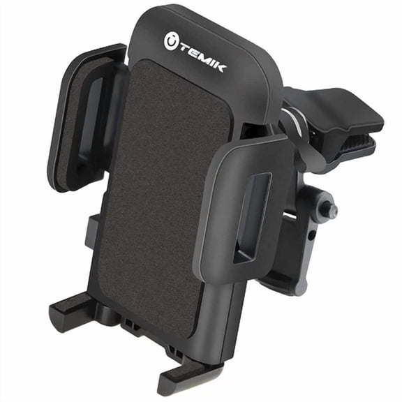 360 Degree Rotation Car Mount Phone Holder Universal Air Vent Adjustable Black