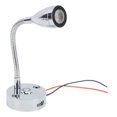 thumbnail image 2 of FYBTO RV Reading Light LED Chrome Indoor Bedside Lamp Boat Yacht USB 3 Adjustable Light Color Touch Lamp DC12 to 24V-090701, 2 of 5