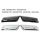 thumbnail image 3 of 1 par de cubierta de espejo retrovisor de coche para 2014-2018, carcasa de espejo de marcha atrás de puerta lateral, chapado en plata, 3 of 5