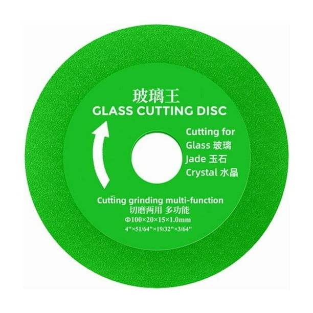 Paquete de 5 Discos de Corte de Vidrio, Hojas de Corte de Diamante, Hojas de para Amoladora Angular de 4 Pulgadas, Ruedas de Corte de Diamante