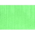 thumbnail image 1 of Ahgly Company Indoor Rectangle Solid Emerald Green Modern Area Rugs, 4' x 6', 1 of 4