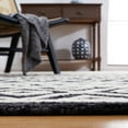 thumbnail image 4 of SAFAVIEH Metro Fletcher Medallion Area Rug, Black/Ivory, 3' x 5', 4 of 8