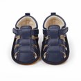 thumbnail image 2 of Honeeladyy Toddler Kid Shoes Toddler Baby Girls Boys Baby Shoes Soft Sole Non-slip Baby Toddler Shoes Dark Blue Sales, 2 of 7