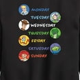 thumbnail image 3 of Toy Story - Days Of The Week - Toddler And Youth Crewneck Fleece Sweatshirt, 3 of 5