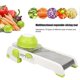 thumbnail image 4 of Vegetable Slicing Tool Multifunction Veggie Shredder Manual Rotate Cutter Home Kitchen Supplies, 4 of 4