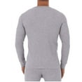 thumbnail image 3 of Fruit of The loom Big Men's Waffle Henley Thermal Top, 3 of 3