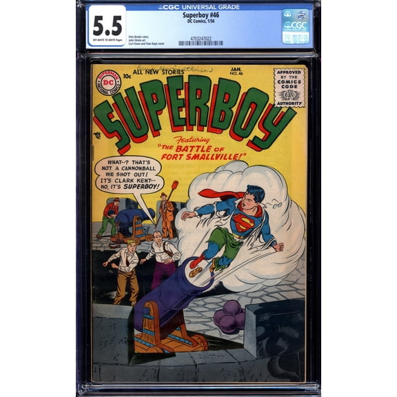 Superboy #46 - CGC 5.5 Comic Book