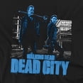 thumbnail image 2 of Popfunk The Walking Dead - Dead City Mono Pose Unisex Adult V-Neck T Shirt (X-Large) Black, 2 of 3