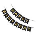 thumbnail image 3 of Cateissary Feliz Cumpleaños Fiesta De Cumpleaños Decoración Guirnalda Colgante Tirador Banderín - Blanco Kits de decoración para fiestas, 3 of 6