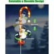 thumbnail image 3 of Luz de bastón de caramelo de Navidad Muleta solar del enchufe de tierra del jardín del ornamento 600mAh del bastón de caramelo para el día de fiesta de la Navidad, 3 of 4
