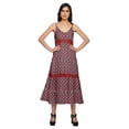 thumbnail image 1 of Moomaya Robe Maxi Sans Manches à Bretelles Spaghetti Ajustables pour Femmes Grande Taille, 1 of 6