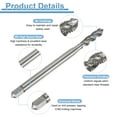 thumbnail image 3 of Uxcell Spiral Flute Thread Tap 1/4-28 UNF Machine Taps HSS6542 Uncoated, 3 of 6