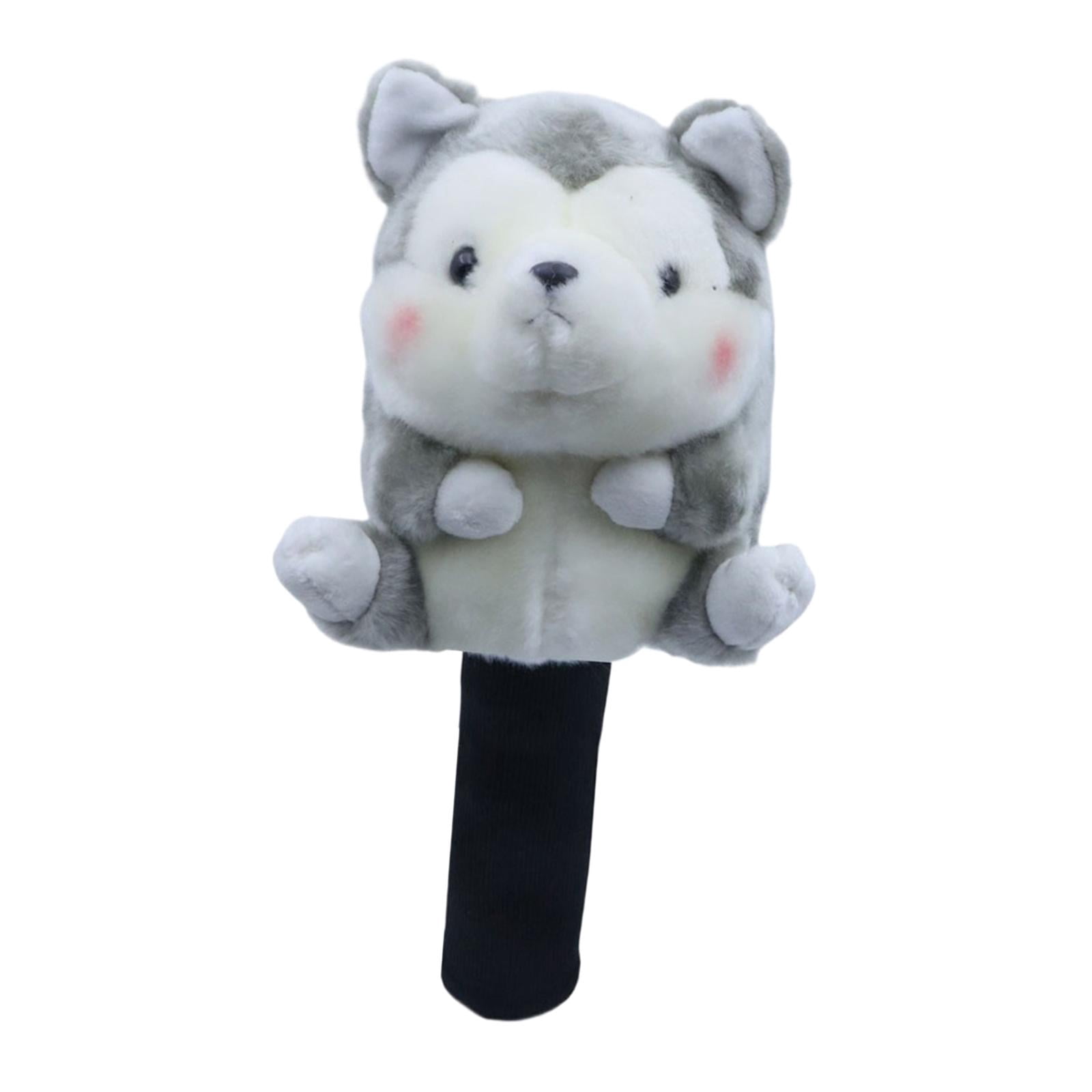 funtasica Golf Club Head Cover Animal Golf Club Headcover Adorable Funny Golf Head Cover Anti Scratch Protection Sleeve for Golfer Present Suitable for Tr Driver Dog