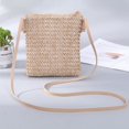 thumbnail image 2 of Douhoow Women Straw Bag Weave Shoulder Messenger Bag Casual Beach Crossbody Bag, 2 of 4