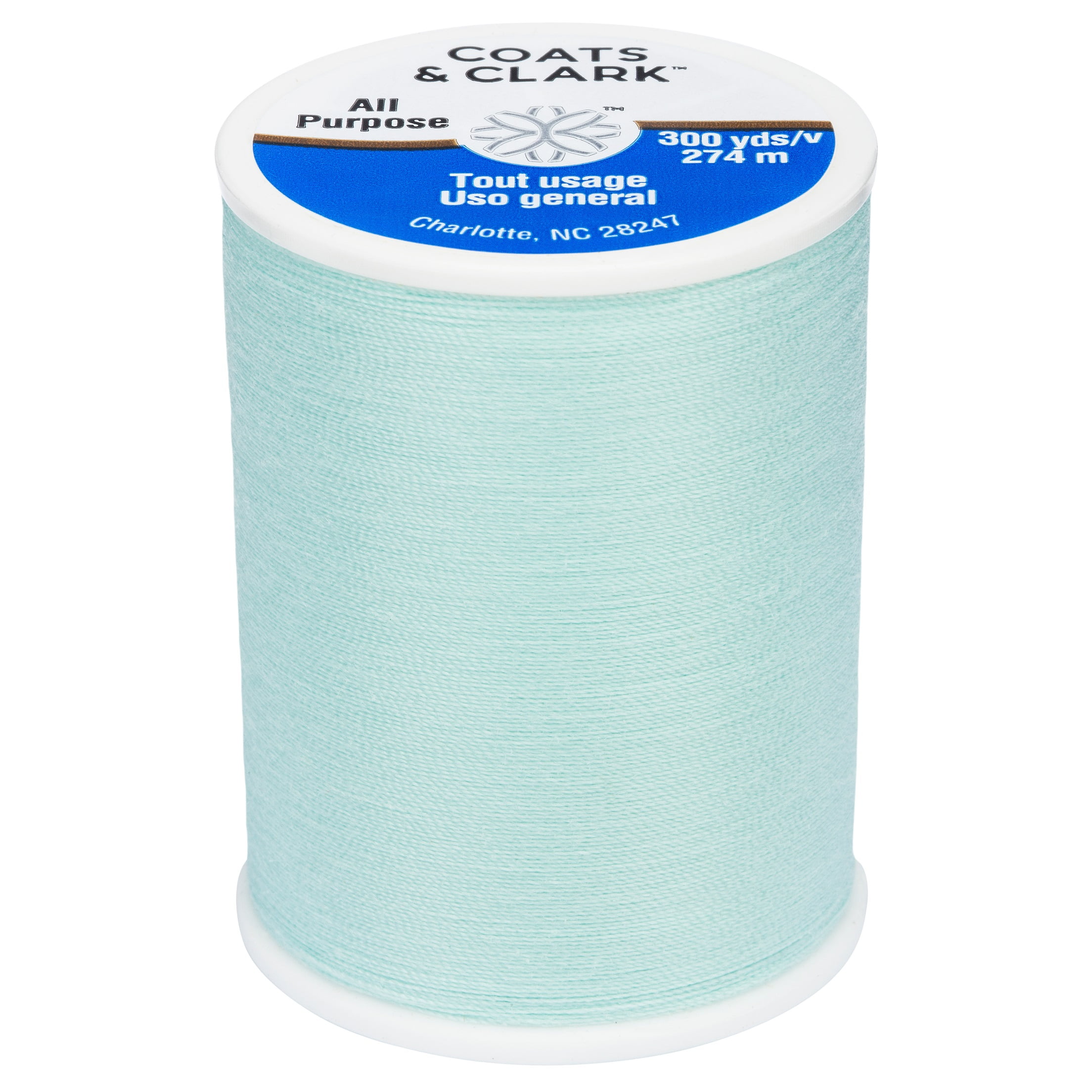 (3 pack) Coats & Clark All Purpose Dual Duty Thread, Medium, 300 Yards/274 meters, Caribbean Sea