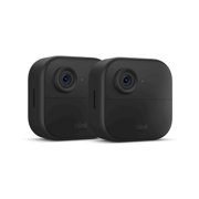 Newest Blink_Outdoor 4, Wire-Free Smart Security Camera, Two-Way Audio, HD Live View, Enhanced Motion Detection, Two-Year Battery Life, 2 Camera System