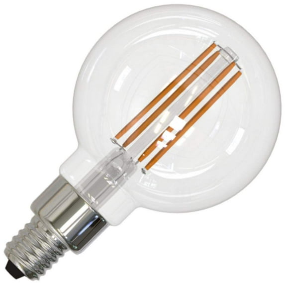 Bulbrite 776889 - LED4G16/30K/FIL/3 Globe Style Antique Filament LED Light Bulb
