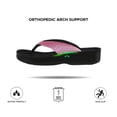 thumbnail image 5 of AEROTHOTIC Flip Flops for Women with Arch Support Plantar Fasciitis Orthopedic Cushioned Footbed Comfortable Non-Slip Sole with Padded Straps Dressy Casual Recovery Women Sandals, 5 of 7