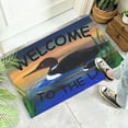 thumbnail image 5 of Giyblacko Area Rug Door Mats Lake Print Welcome Polyester Floor Mat, 5 of 7