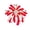 Red, variant on Sparkling Rhinestone Brooch Radial Design Flower Lapel Pin Elegant Brooch Pin Outfit Accessory for Women Dresses Coats Shirts