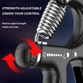 thumbnail image 2 of 5-60KG Adjustable Hand Strengthener - Forearm Grip Exerciser for Finger Strength Training, Home Gym Gear, 2 of 7