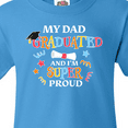 thumbnail image 4 of Inktastic My Dad Graduated and I'm Super Proud Youth T-Shirt, 4 of 5