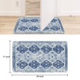 thumbnail image 6 of Farm Retro Blue Bohemia Welcome Doormat for Indoor/Outdoor Entrance Farm Retro Blue Bohemia Decoration Door Mat Kitchen Door Mat Bedroom Doormat 17x30 Inch, 6 of 6