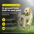 thumbnail image 2 of PetSafe Basic In-Ground Pet Fence for Dogs and Cats with 2 Waterproof and Battery-Operated Collars - Underground Electric Collar - From the Parent Company of Invisible Fence Brand for Pets 8lbs & up, 2 of 10