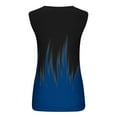 thumbnail image 5 of PNTUTB Summer Women's Fashion Color Blocked Casual Comfortable Round Neck Sleeveless Tops, 5 of 6