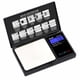 thumbnail image 1 of Báscula Digital de Bolsillo Serie 600g x 0.1g | Báscula Digital de Gramos Mini para Alimentos, Joyería, Onzas/Granos, Fácil de Transportar - AMERICAN WEIGH SCALES (Negra, 500g x 0.01g), 1 of 6