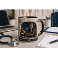 thumbnail image 2 of Electrician Dad Ceramic Mug Personalized-Style Gift for Father’s Day, 2 of 4