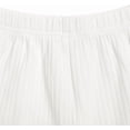 thumbnail image 4 of Conjunto de pijama de 3 piezas para mujer, camiseta de punto acanalado, pantalones cortos, ropa de dormir suave con bata y cárdigan, 4 of 5