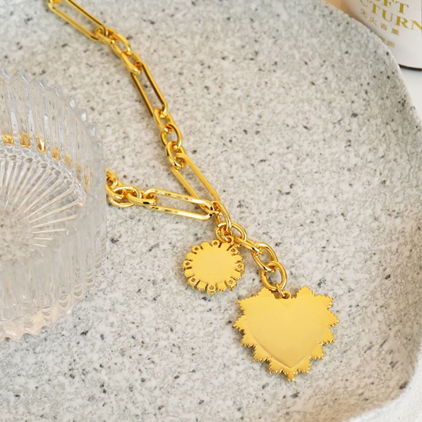 【TATIANA】Pixie Heart Pendant Necklace NZ2414〜ネックレス Designer fashion, Seoul-fully created | W Concept