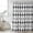 Gray, variant on Bohemia Shower Curtain, Waterproof Shower Curtains for Bathroom, Retro Abstract Geometric Pattern Boho Black Washable Fabric Bathtub Curtain Set Bath Decor with 12 Hooks 48"x72"