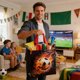 thumbnail image 1 of Bolsas de regalo para fiestas de fútbol y bolsas decorativas con temática futbolística | Bolsas resistentes de poliéster para pequeños regalos, dulces y tarjetas, 1 of 6