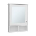 thumbnail image 4 of Depot E-Shop Anamoose Medicine Cabinet with 5 Shelves, 1 Door, and 1 Mirror, White, 4 of 7