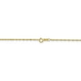 thumbnail image 4 of 10K Yellow Gold necklace Singapore chain 18 in 1 mm, 4 of 5